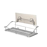 Povanjer Badezimmer-Regale, Aufbewahrungsregal aus Edelstahl für Badezimmer | Duschregal, Wand-Organizer, Dusche zu Hause