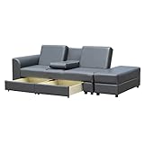 Schlafsofa mit Bettkasten Sofa mit Schlaffunktion und Bettkasten Couch mit Schlaffuntion Schlafcouch mit Bettkasten Bettsofa Ledersofa Ledercouch Sofabett Klappsofa Couch Bett Bettcouch Funktionssofa