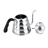 Pour Over Coffee Wasserkocher, ergonomischer robuster Kaffeekocher Schwanenhals-Wasserkocher for Restaurant