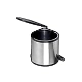 Wesco 10114-42 Einbaueimer - Abfallsammler-Inhalt : 11 Liter, Rund - edelstahl rostfrei