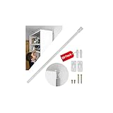 Kippsicherung für Regale, Kommoden und Schränke, 20 Pack, zum Schrauben, einfach zu aktivieren/deaktivieren, Schutz für Kleinkinder und Haustiere, Set inkl. Dübel und Schrauben, Kippschutz für Möbel