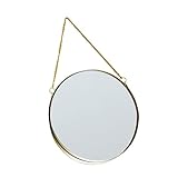 minkissy Wandmontierter Kosmetikspiegel Gewölbte Spiegel Runder Hängespiegel Runder Wandspiegel Schminkspiegel Spiegel Für Wand Spiegel Für Badezimmer Wandkosmetikspiegel