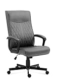 Mark Adler Boss 3.2 Chef Sessel ergonomisch profilierte Bürostuhl Schreibtischstuhl Form Gaszylinder PU-Gummiräder Tilt Plus Mechanismus bis 130 kg belastbar Schwarz
