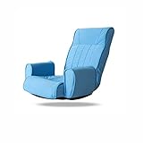 MKYOKO Blau Lazy Sofa-Sessel Schlafzimmer Sessel mit Klappsessel Einfacher moderner Stuhl, Klappsofa Bett