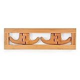 Nordischer Modestil, Schlafzimmermöbel, Garderobe, Kleiderbügel, Haken, Wohnzimmer, Schrank, Bambus, Hutablage, Kleiderbügel, Wandhaken, Schlafsaal, Aufbewahrung, Garderobenhaken, platzsparend ( Farbe