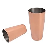 Cocktail Shaker Edelstahl Rose Gold Glänzende Oberflächen Auslaufsicherer Mixer Cocktail Mixer Cocktail Tools Shaker Set