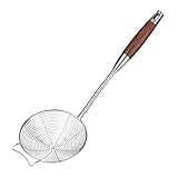UPKOCH 1 Stück Knödel-Nudellöffel Nudelsieb Löffel Sieb Sieb Kochskimmer Edelstahlsiebe Drahtkelle Maschensiebe Hot Pot Sieb Küchenbedarf Ei