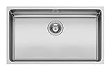 Schock Mono Fn100Xl Edelstahlspüle Stärke 1 mm - 74 x 44 x 20 cm