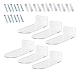 Compasty Schwimmender Schuh StäNder - 6 Schuh Regale EIN der Wand - Sneaker Levitation Display Schuh Regale EIN der Wand
