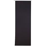 Bestlivings Flächen-Vorhang Blickdicht Schiebe-gardine Raumteiler Schiebe-Vorhang ca.60cm x 245cm, Auswahl: ohne Zubehör, schwarz - Jet Black