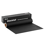 Selens Matte Cinefoil 30,48cmx7,62m Rollen, Schwarz Alufolie für Photographie Shaping Light zum Maskieren von Lichtlecks