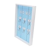 balacoo 1 Stück Wanddekoration Heimdekoration Vintage-Dekor Holziges Dekor Holzschild Schlüsselschrank Hemdenaufhänger Wandschlüsselspind Praktischer Schlüsselkasten Zum