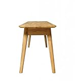 Main Möbel Bank Sitzbank 160cm 'Skagen' Wildeiche massiv Massivholz Eiche geölt