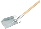 KOTARBAU Kohlenschaufel 480 x 110 mm Verzinkt Kohlenlöffel Kaminschaufel Ascheschaufel Kohlenschütte Ofenschaufel Futterschaufeln Verzinkt Schaufel