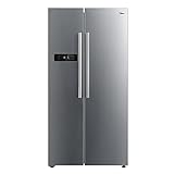 Midea MERS530FGF02G Side-by-Side Kühl-/Gefrierkombination/177,5 cm hoch/No Frost/Twin Control/Schnellkühl-/gefrierfunktion Energieklasse F / Front Inox