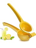 LEMONMUUN Zitronenpresse aus Metall in Premium-Qualität, Zitruspresse, manuelle Presse zum Extrahieren des meisten Saftes