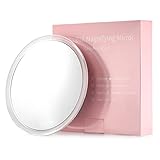 20X Vergrößerungs Spiegel mit 3 Saugnäpfen - Verwendung für Make-up-Spiegel - Zupfen der Augenbrauen - Pinzetten - Entfernen von Mitessern und Schönheitsfehlern - Perfekt für Reisen und zu Hause