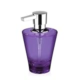 Seifenspender Kreativer Seifenspender Hotel Toilette Handflasche Haushalt Küche Seifenflasche 200 ml Seifenspender for Badezimmer Küche (Color : Mauve)