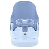 Baby-Badesitz, Rutschfester Sicherheits-Baby-Badewannen-Duschstuhl für Kleinkinder (Blau)