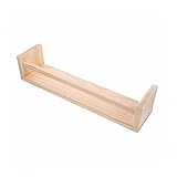 Artibetter 1 Satz Holzregal Wandmontierte Bücherregale Bilderrahmenständer Hochzeitsdekoration Wohnaccessoire Holzbildleiste Schwebende Holzregale Wandhalterung Holzwandregal