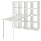 Ikea KALLAX Schreibtischkombination, 147x179x147 cm, weiß