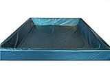 WABEZU Mesamoll2® Wasserbett Sicherheitswanne Softside Wasserbett, Auslaufschutz, Sicherheitsfolie (200 x 220 cm)