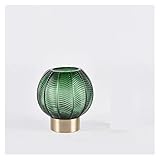 Vasen Creative Metal Base Glasvase Getrocknete Blumenvase Ornamente Luxus Heimdekoration Wohnzimmer Hochzeitsgeschenk vasen Glas (Size : S)