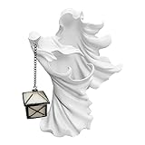 Eolaks Hexenlaternen, Gruselige LED-Harz-Geisterstatue-Dekoration, Gruselige Halloween-Laternen, Hexenstatuen Für Halloween-Dekorationen Für Zuhause, Draußen, Hof, Rasen, Gartenparty