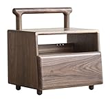 Nachttisch Nachtkommode Holz Nachttisch Nachttisch Schrank Schlafzimmer Nachttisch Beistelltisch Schubladenregal Nachtschrank Nachtkästchen (Color : A, Size : 50 * 38.7 * 54cm)