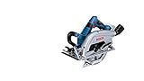 Bosch Professional BITURBO Akku-Kreissäge GKS 18V-70 L (Handkreissäge mit linksseitigem Sägeblatt und 70 mm Schnitttiefe, Leistung 1.800 W, inkl. 1x Sägeblatt)
