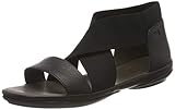 CAMPER Damen Right Nina Peeptoe Sandalen, Schwarz, 37 EU