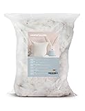 Primaflor Polyesterfasergemisch - Waschbare Füllwatte - Allergiker Geeignete Kissenfüllung - Bastelwatte zum Ausstopfen und Füllen - Made in Germany - Füllung für Kissen und Stofftiere - 10 kg Beutel