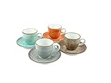 CreaTable 17724, Serie Vintage Nature, Geschirrset Espressoset 8 teilig