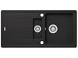 Schock Superb D-150 A Onyx Auflage Granitspüle Küchenspüle 1 Becken