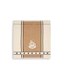 KRACHT, Frottiertuch Espresso, beige, Format 50/50, 100% Baumwolle