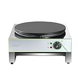 Crepesmaker Crepeseisen mit Antihaftbeschichtung für besonders schnelle Zubereitung in Profiqualität
