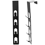 SOLUSTRE 2 Stück Türhaken Handtuchhaken Metallgarderobe Kleider-Organizer Rack Über Der Tür Handtuchhalter Hüte Kleiderbügel Ganchos Para Esferas Navideñas Türhänger Haken Für