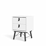 Ry Nachttisch - Weiß