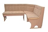 moebel direkt online Eckbank 125x165 Eva beige