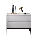 Nachttisch Moderner Aufbewahrungsschrank Schlafzimmer Kommode High-End-Sideboard Wohnzimmer Spind (Farbe: C Größe: 50 * 40 * 50 cm) (A 50 * 40 * 50 cm)