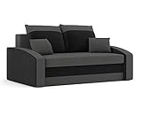 Sofini Sofa Hewlet mit Schlaffunktion! Best Sofa! 2- Sitzer Sofa! (Haiti 14+ Haiti 17)