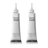 Leder Reparatur Set, 2PCS Flüssigleder Weiß, Flüssigleder Lederreparaturgel, Fortschrittliches Leder-Reparatur-Gel Repariert Verbrennungslöcher, Leder Reparatur Creme, Kunstleder Farben Für Autositz