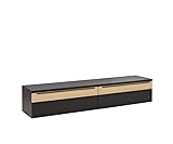 now! by hülsta Touch Hängelowboard mit 2 Schubladen und 2 Klappen