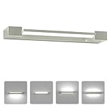 Taptoron LED Spiegelleuchte Bad 42CM, 18W 5000K Neutralweiß Badezimmer Lampe IP44 Wasserdicht Schminklicht, 360° Drehbare Spiegellampe (kein Schalter)