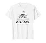 Ronny Name Lustiger Spruch Vorname Geschenk T-Shirt