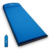Portal Selbstaufblasende Isomatte Camping mit Schaumstoff Aufblasbare Schlafmatte 7cm Dicke Luftmatratze Outdoor Leichte Campingmatratze für Rucksackreisen Autoreisen und Wandern