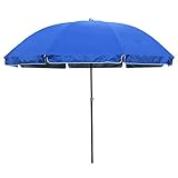 FGVBC Sonnenschirm, wasserdicht und UV-beständig, Starke Zähigkeit, Klappschirm, Teleskop-Regenschirm, geeignet für Schwimmbad, Strand, Grill (ohne Sockel)