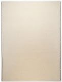 Original marokkanischer Berber Teppich aus 100% nachhaltiger Schurwolle (Wollsiegel); handgeknüpft, weich und robust | 140 x 200 cm; Farbe: Weiß | Florrfäden: ca. 197400 | Imaba Super