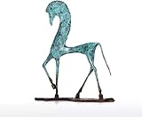 FLYIFE Skulptur Ägyptische Pferdefigur, Bronzefigur, Kupferpferd, Skulptur, Kunsthandwerk, Geschenk for Heimdekoration Statue