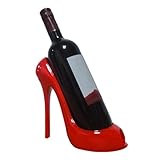 High Heel Schuh Weinflaschenhalter Stilvolles Weinregal Geschenkkorb Zubehör für Zuhause High Heel Statue Skulpturen Weinregal Schrank klein